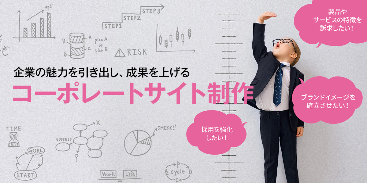 コーポレートサイト制作