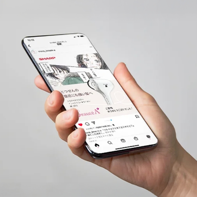 シャープ株式会社「beauté A（ボーテアー）」Instagram施策