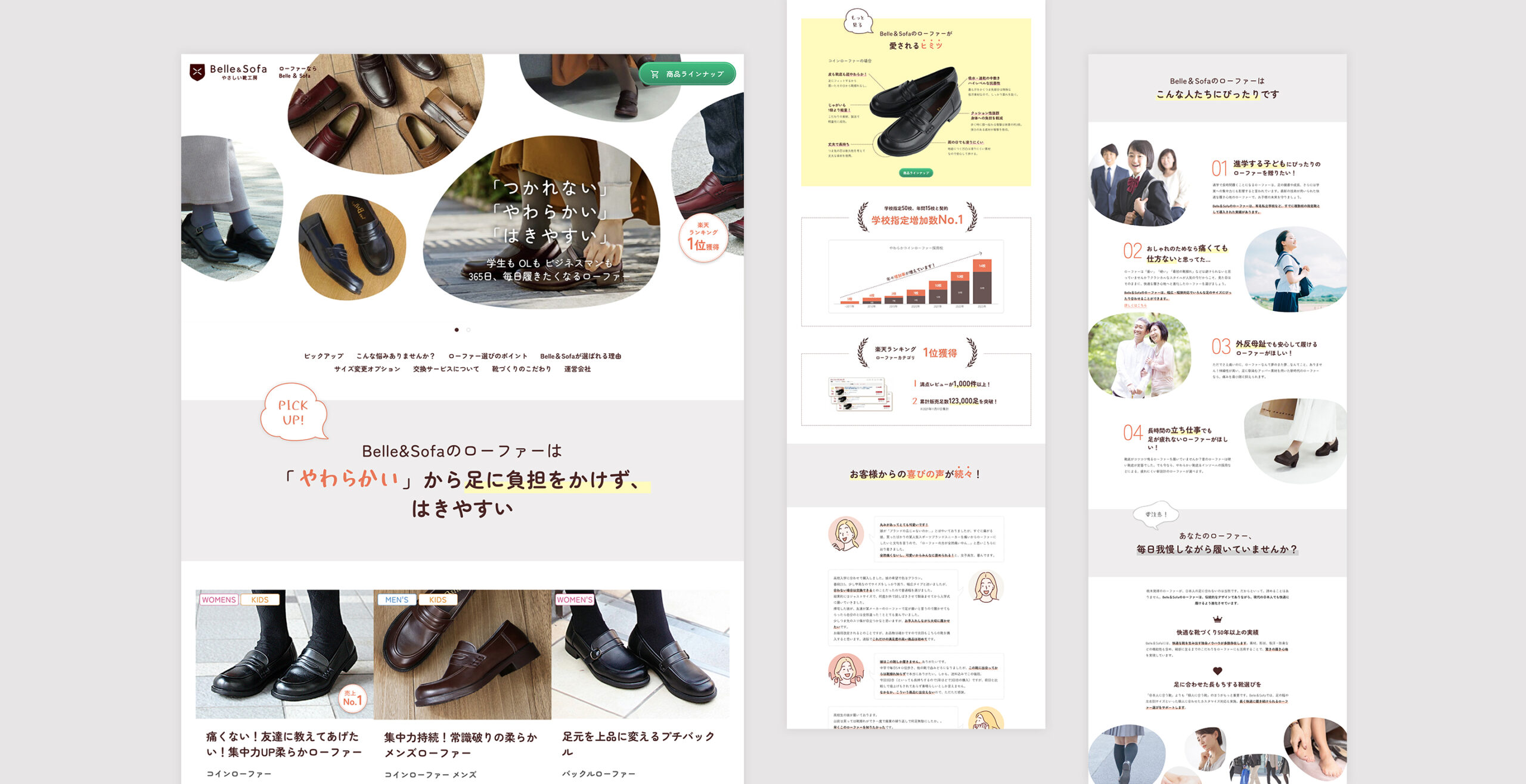 株式会社ベル　ローファー訴求LP