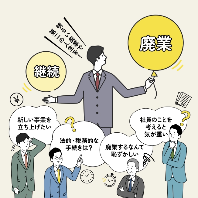 いっしょに株式会社　廃業支援LP・動画