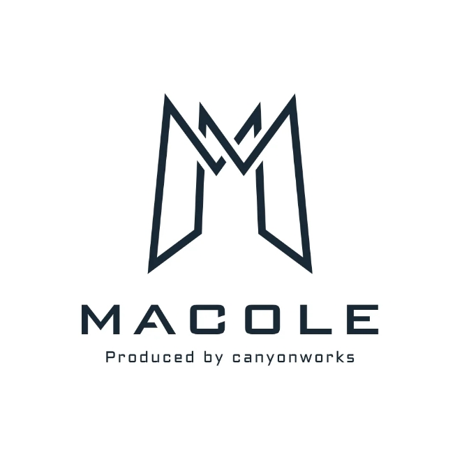 有限会社キャニオンワークス「MACOLE」ブランドロゴ